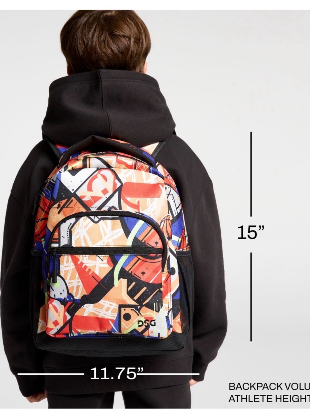 DSG Colorblock Graphic Backpack - Picture 2 of 8